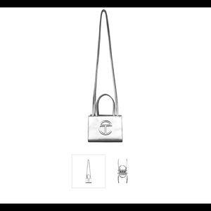 Telfar Small Silver